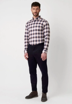 KOSZULA MĘSKA W KRATĘ DESOTO 88503-3