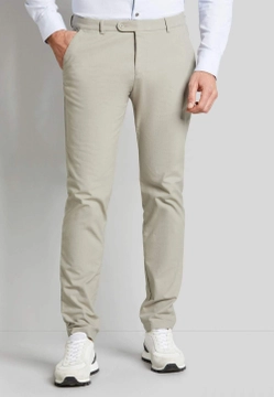 MATERIAŁOWE SPODNIE MĘSKIE BUGATTI 4890 36301