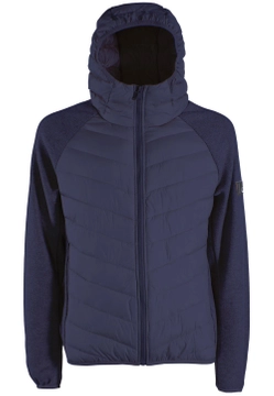 BLUZA MĘSKA Z PIKOWANYM PRZODEM YES ZEE J802 NB00