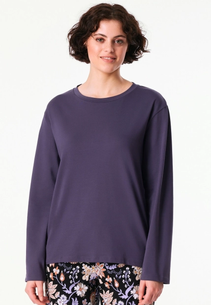 T-SHIRT DAMSKI Z DŁUGIM RĘKAWEM SCHIESSER 182103