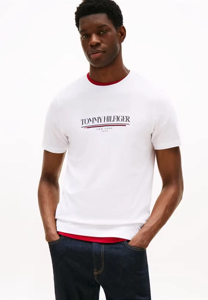 T-SHIRT MĘSKI Z KRÓTKIM RĘKAWEM TOMMY HILFIGER MW0MW40324