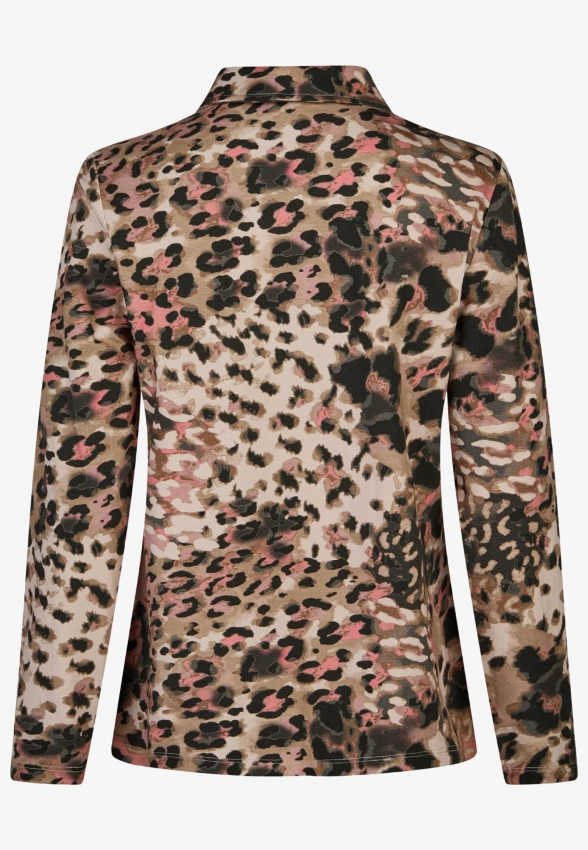 DŻERSEJOWA KOSZULA DAMSKA BARBARA LEBEK 3720