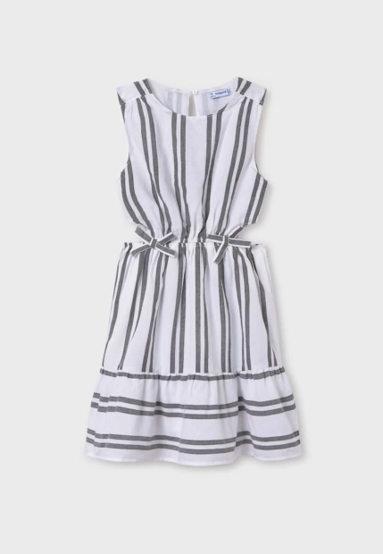 SUKIENKA DZIEWCZĘCA W PASY Z WYCIĘCIAMI MAYORAL 6982