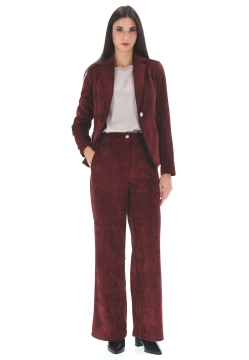 SZTRUKSOWE SPODNIE DAMSKIE EKS L3762