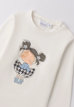 T-SHIRT DZIEWCZĘCY SARABANDA O F319