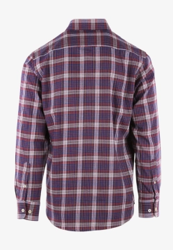 BAWEŁNIANA KOSZULA MĘSKA Z DŁUGIM RĘKAWEM W KRATĘ ASCOT SPORT 15284209