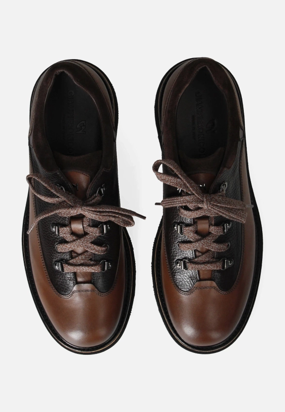 PÓŁBUTY SZNUROWANE MĘSKIE GIAMPIERO NICOLA 46301B