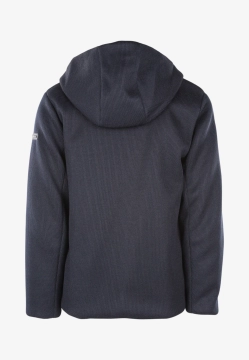 DZIANINOWA KURTKA MĘSKA Z KAPTUREM ZAPINANA NA ZAMEK UNITY BURBER