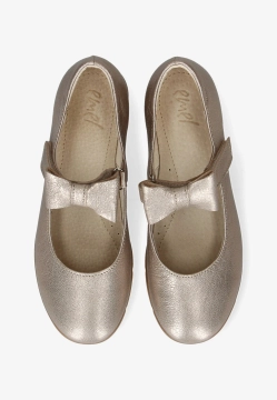 SKÓRZANE BALERINY DZIECIĘCE EMEL E 2703MD-3