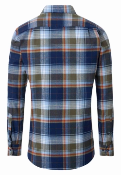 KOSZULA MĘSKA Z DŁUGIM RĘKAWEM W KRATĘ REDMOND 252125111