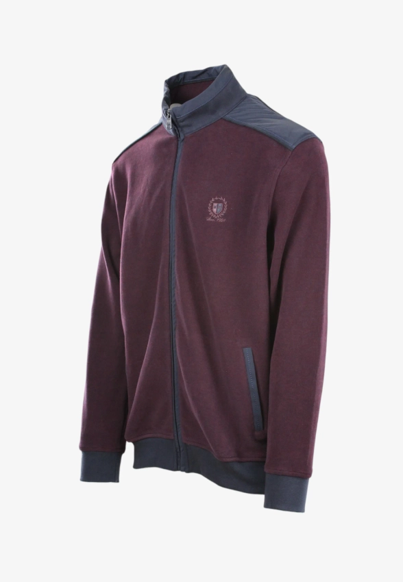 BLUZA MĘSKA ZAPINANA NA ZAMEK BŁYSKAWICZNY ROTTE MEDITERRANEE RM170330SELAN