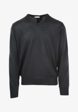 SWETER MĘSKI V Z DOMIESZKĄ WEŁNY YOURNAME MS 02