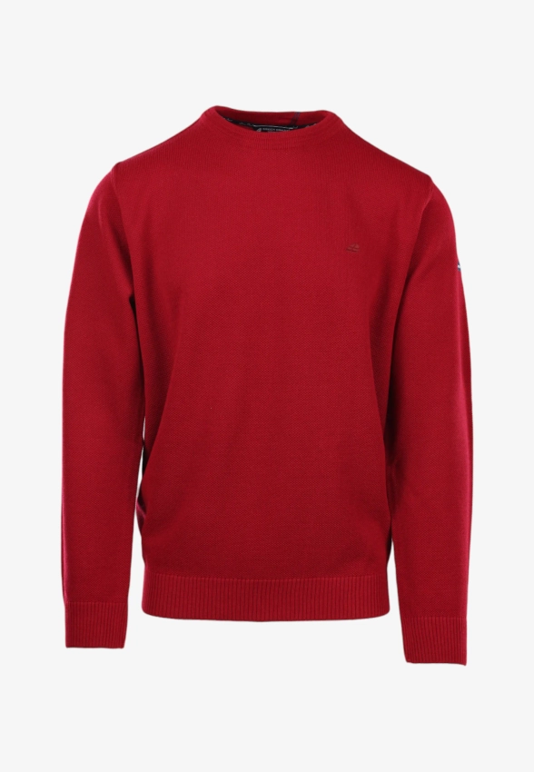 SWETER MĘSKI Z DOMIESZKĄ WEŁNY GREEN COAST GC25AIW52001