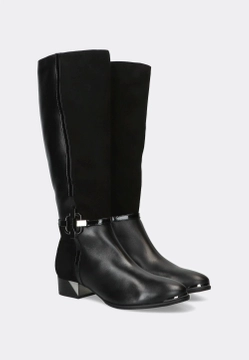 SKÓRZANE KOZAKI DAMSKIE VICTIM B-2516V