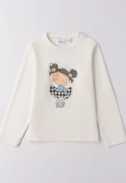 T-SHIRT DZIEWCZĘCY SARABANDA O F319