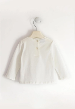 T-SHIRT DZIEWCZĘCY Z DŁUGIM RĘKAWEM SARABANDA O 5218 56