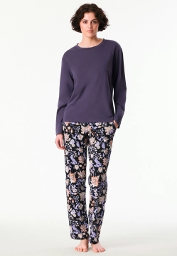 T-SHIRT DAMSKI Z DŁUGIM RĘKAWEM SCHIESSER 182103