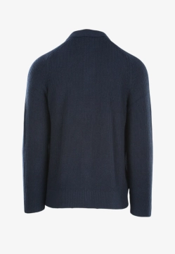 SWETER MĘSKI ZAPINANY NA GUZIKI Z DOMIESZKĄ WEŁNY OLYMP 531686