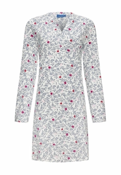 DAMSKA KOSZULA NOCNA Z DŁUGIM RĘKAWEM PASTUNETTE 10232-108-4