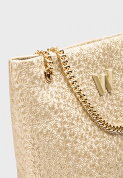 TOREBKA DAMSKA TYPU SHOPPER Z TŁOCZONYM WZOREM WONDERS WB-51008