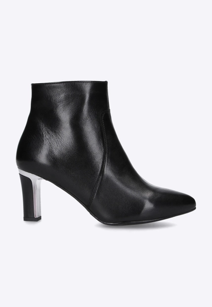 SKÓRZANE BOTKI DAMSKIE EKS 2113-747