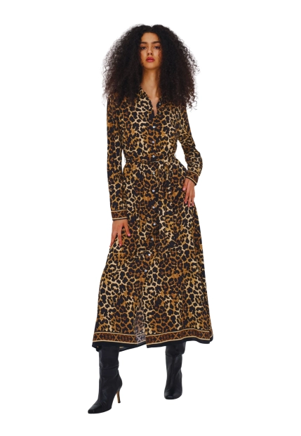 SUKIENKA DAMSKA W PANTERKĘ ONLY 15357458