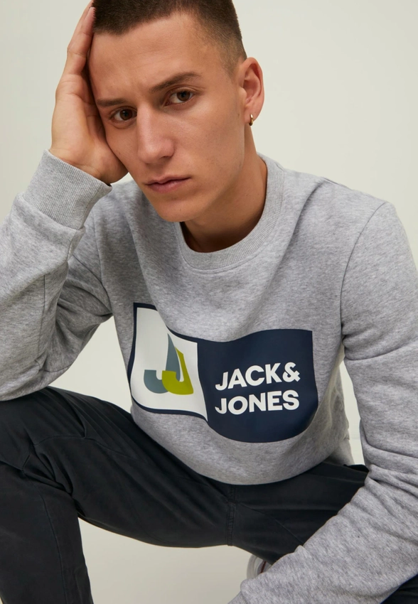 BLUZA MĘSKA BEZ KAPTURA JACK&JONES 12218814