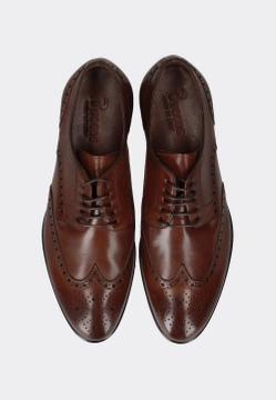 ELEGANCKIE SKÓRZANE PÓŁBUTY MĘSKIE BRECOS 11226