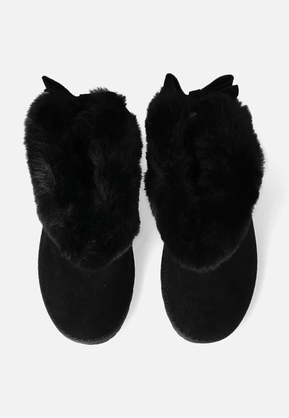 OCIEPLANE BOTKI DZIECIĘCE Z FUTERKIEM MELANIA MU25309