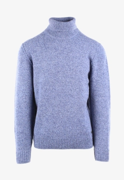 GOLF MĘSKI Z DOMIESZKĄ WEŁNY I WISKOZY PIERRE CARDIN C5 51613 5123