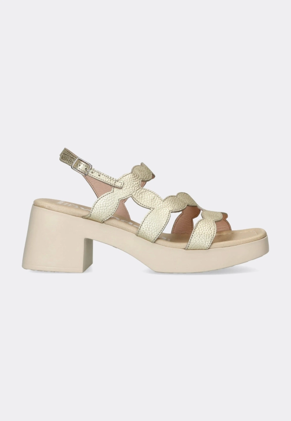 SKÓRZANE SANDAŁY DAMSKIE WONDERS D-1020