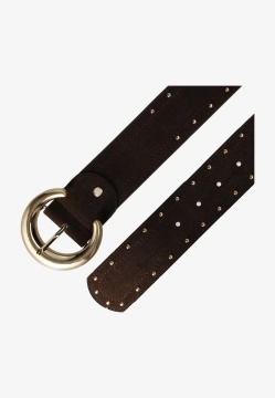 SZEROKI PASEK DAMSKI OZDOBIONY ĆWIEKAMI CTLD-745