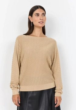 SWETER DAMSKI Z METALICZNĄ NICIĄ SOYACONCEPT 33444