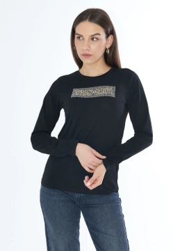 T-SHIRT DAMSKI Z DŁUGIM RĘKAWEM YES ZEE T034 S701