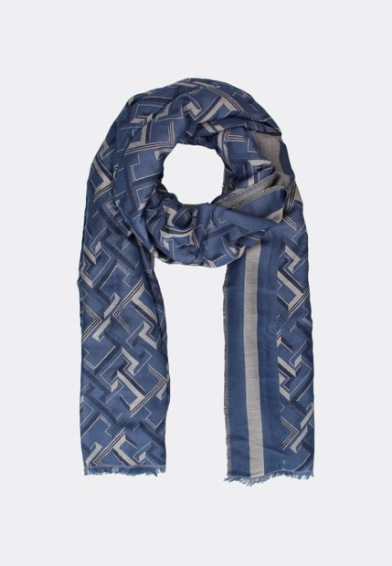 SZAL DAMSKI Z MONOGRAMEM TOMMY HILFIGER AW0AW16372 1