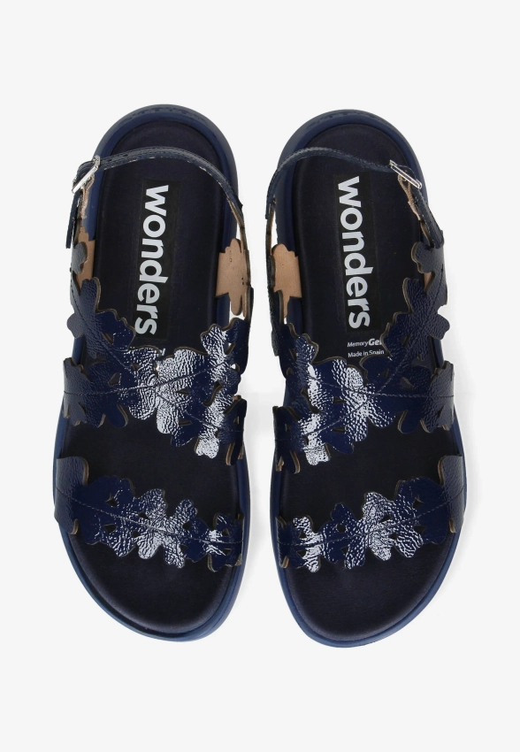 SKÓRZANE SANDAŁY DAMSKIE WONDERS C-6551