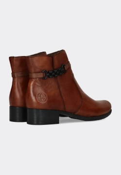 SKÓRZANE BOTKI DAMSKIE RIEKER 78676-25