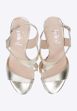 Sandały na obcasie Eks 9851