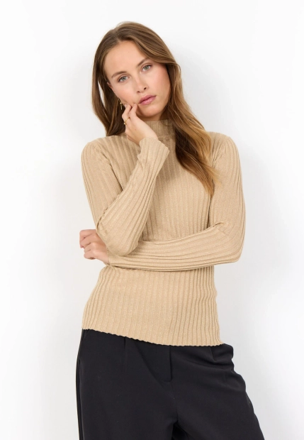 PÓLGOLF DAMSKI Z METALICZNĄ NICIĄ SOYACONCEPT 33443