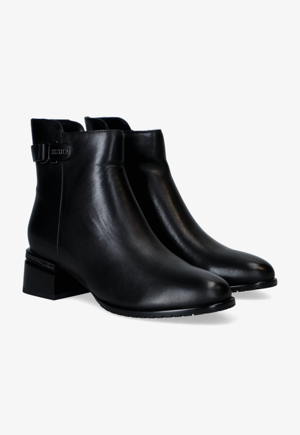 SKÓRZANE BOTKI DAMSKIE LORETTA VITALE C3845