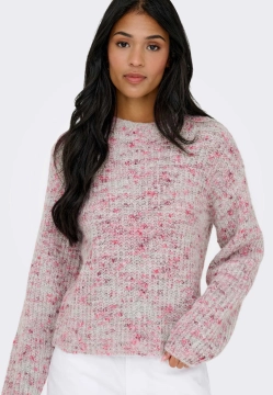 SWETER DAMSKI Z DOMIESZKĄ WEŁNY JDY 15355630