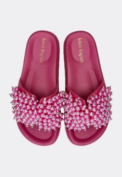 KLAPKI DAMSKIE Z PEREŁKAMI LAURA BIAGIOTTI 8642