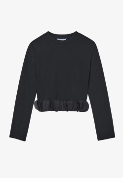 BLUZKA DZIEWCZĘCA Z PŁATKAMI MAYORAL 7030