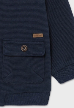 Dzianinowy elegancki płaszcz Mayoral baby 2426