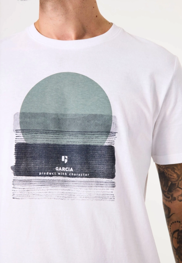 T-SHIRT MĘSKI GARCIA JEANS D51001