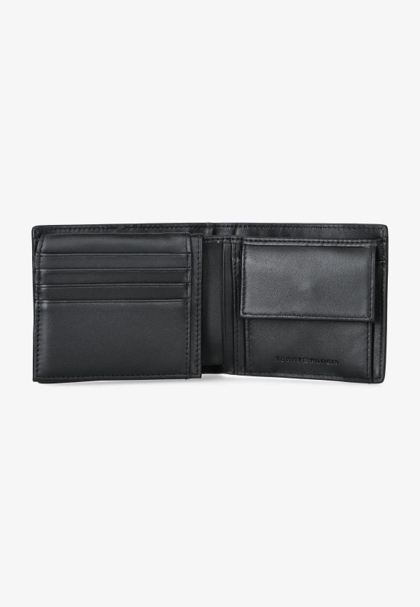 SKÓRZANY PORTFEL MĘSKI SKŁADANY NA PÓŁ TOMMY HILFIGER AM0AM13969C