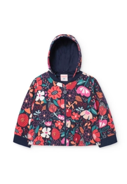 BLUZA DZIEWCZĘCA Z KAPTUREM BOBOLI 209001