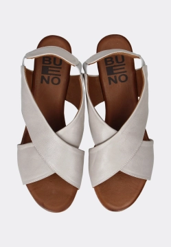 SKÓRZANE SANDAŁY DAMSKIE BUENO L2408