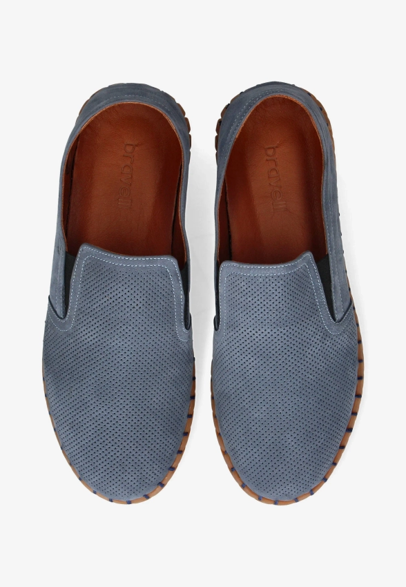 SKÓRZANE MOKASYNY MĘSKIE BRAVELLI 74010-94