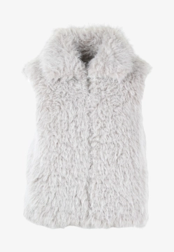 KAMIZELKA DAMSKA ZE SZTUCZNEGO FUTERKA ZAPINANA NA ZAMEK CENSURED VWC691 FUR5